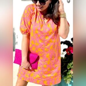 Free Assembly Vibrant Above the Knee Cotton Sundress NWOT Size Small